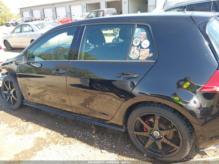 2017 VOLKSWAGEN GOLF GTI AUTOBAHN 4-DOOR/S 4-DOOR/SE 4-DOOR/SPORT 4-DOOR - 3VW4T7AU3HM050321