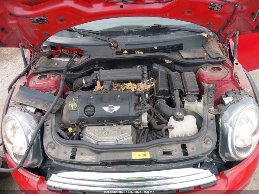 2012 Mini Cooper VIN: WMWSU3C55CT542278 Lot: 43320182