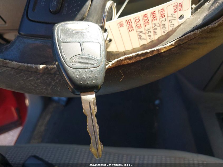 2006 Dodge Ram 3500 Slt VIN: 3D7LX39CX6G164566 Lot: 43320187