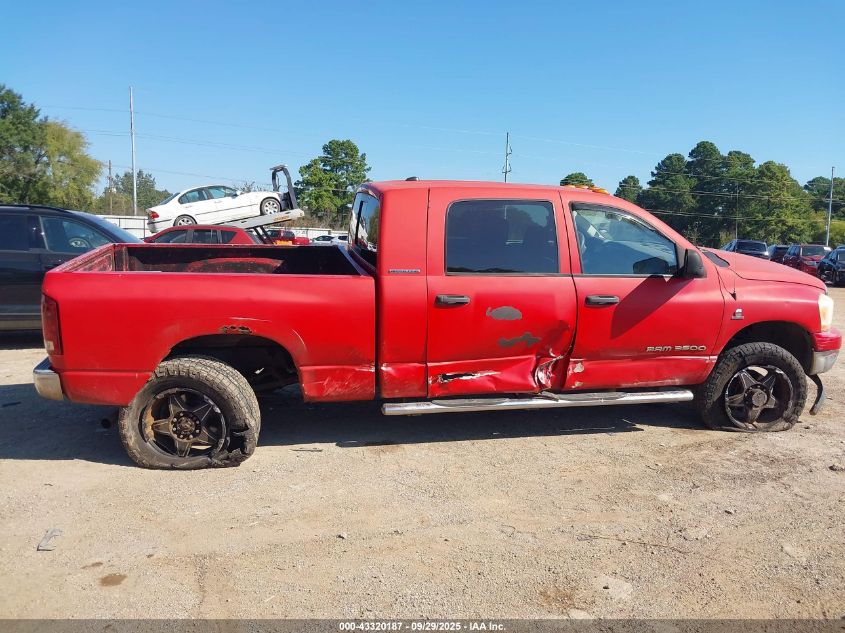 2006 Dodge Ram 3500 Slt VIN: 3D7LX39CX6G164566 Lot: 43320187