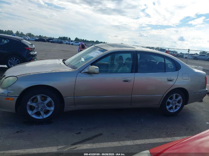 2002 Lexus Gs 300 VIN: JT8BD69S520161062 Lot: 43320189