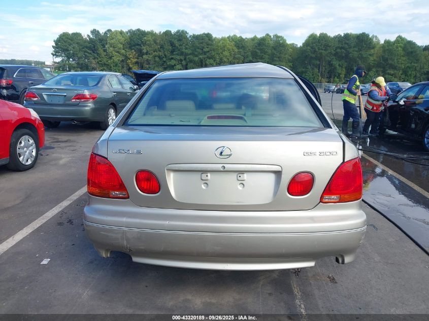 2002 Lexus Gs 300 VIN: JT8BD69S520161062 Lot: 43320189