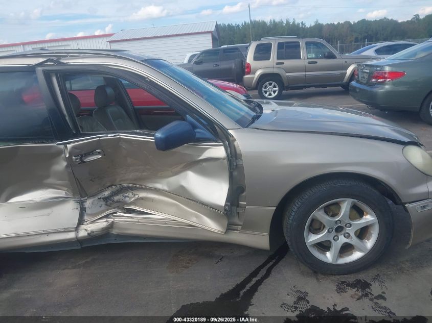 2002 Lexus Gs 300 VIN: JT8BD69S520161062 Lot: 43320189