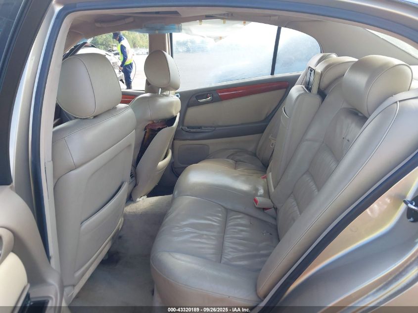 2002 Lexus Gs 300 VIN: JT8BD69S520161062 Lot: 43320189