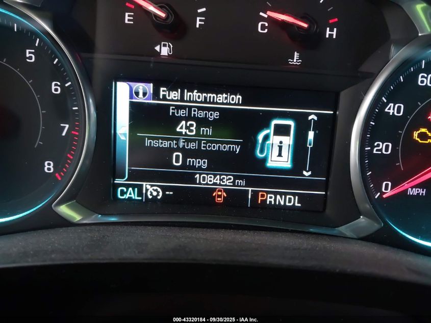 2019 Chevrolet Traverse 1Lt VIN: 1GNERGKW8KJ190785 Lot: 43320184