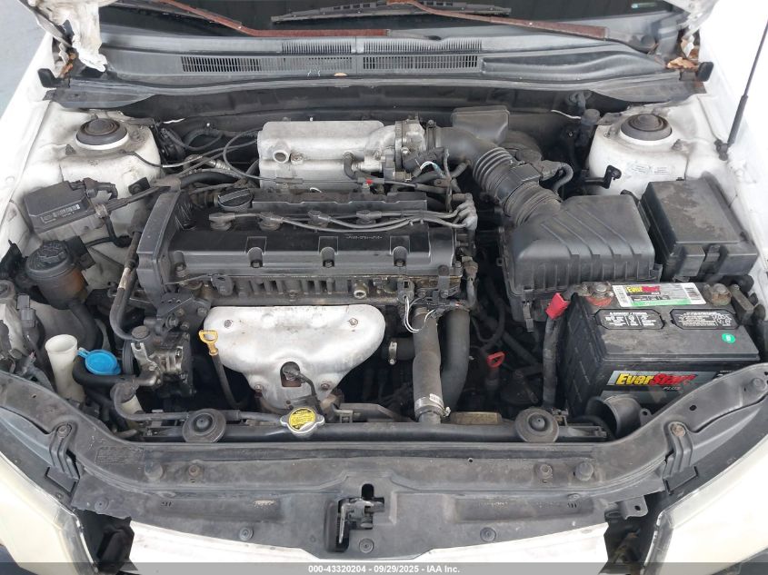 2005 Kia Spectra Ex/Lx/Sx VIN: KNAFE121755155921 Lot: 43320204