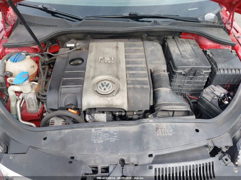 2008 Volkswagen Eos Komfort/Turbo VIN: WVWBA71F48V004133 Lot: 43320214