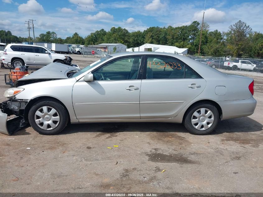 2003 Toyota Camry Le VIN: 4T1BE32K03U738545 Lot: 43320233