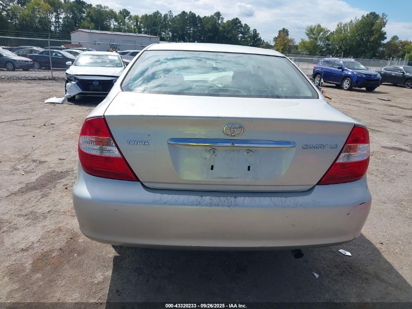 2003 Toyota Camry Le VIN: 4T1BE32K03U738545 Lot: 43320233