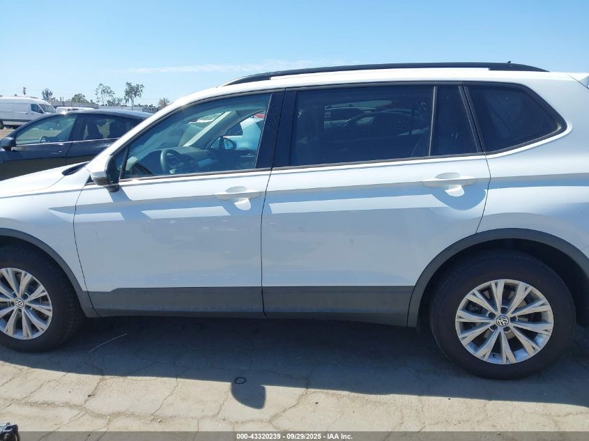 2020 Volkswagen Tiguan 2.0T S VIN: 3VV1B7AX7LM123543 Lot: 43320239