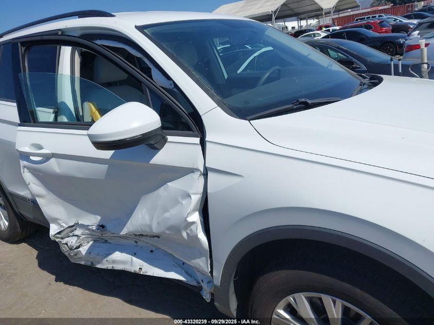 2020 Volkswagen Tiguan 2.0T S VIN: 3VV1B7AX7LM123543 Lot: 43320239