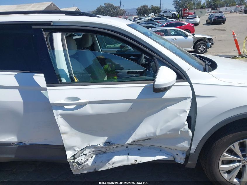 2020 Volkswagen Tiguan 2.0T S VIN: 3VV1B7AX7LM123543 Lot: 43320239