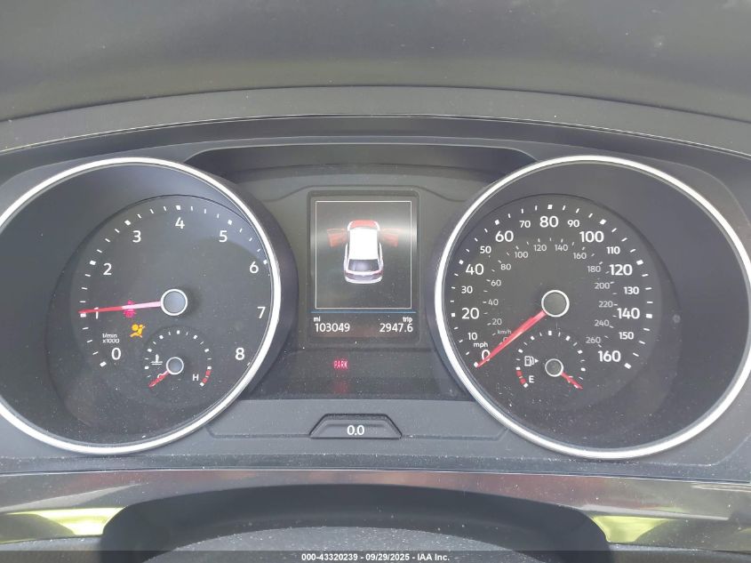 2020 Volkswagen Tiguan 2.0T S VIN: 3VV1B7AX7LM123543 Lot: 43320239