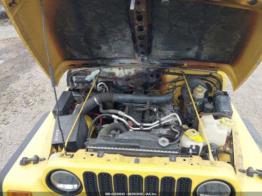 2001 Jeep Wrangler Sport VIN: 1J4FA49S91P328135 Lot: 43320243