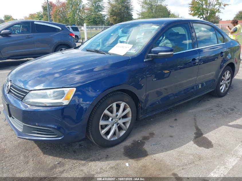 2013 Volkswagen Jetta 2.5L Se VIN: 3VWBP7AJ7DM449616 Lot: 43320257