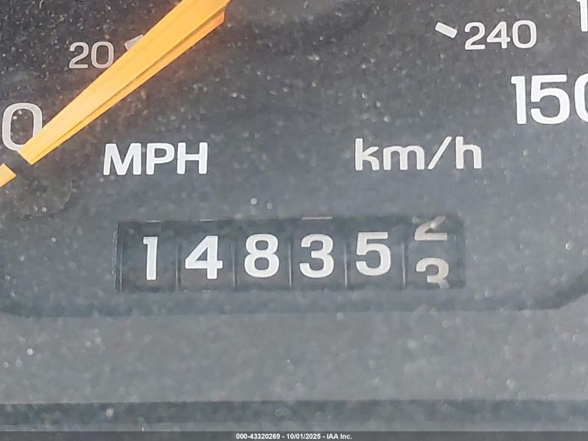 1998 Ford Mustang Gt VIN: 1FAFP45X8WF127481 Lot: 43320269