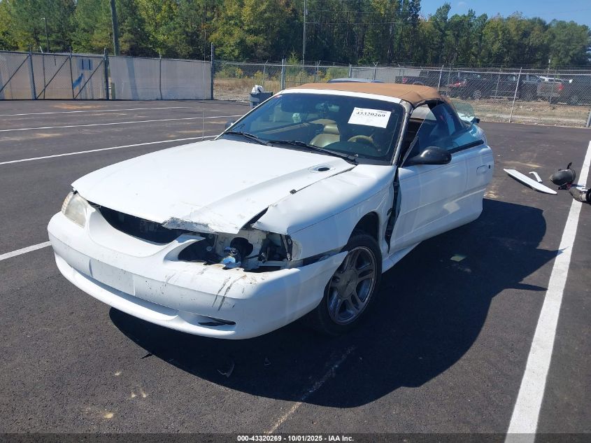 1998 Ford Mustang Gt VIN: 1FAFP45X8WF127481 Lot: 43320269