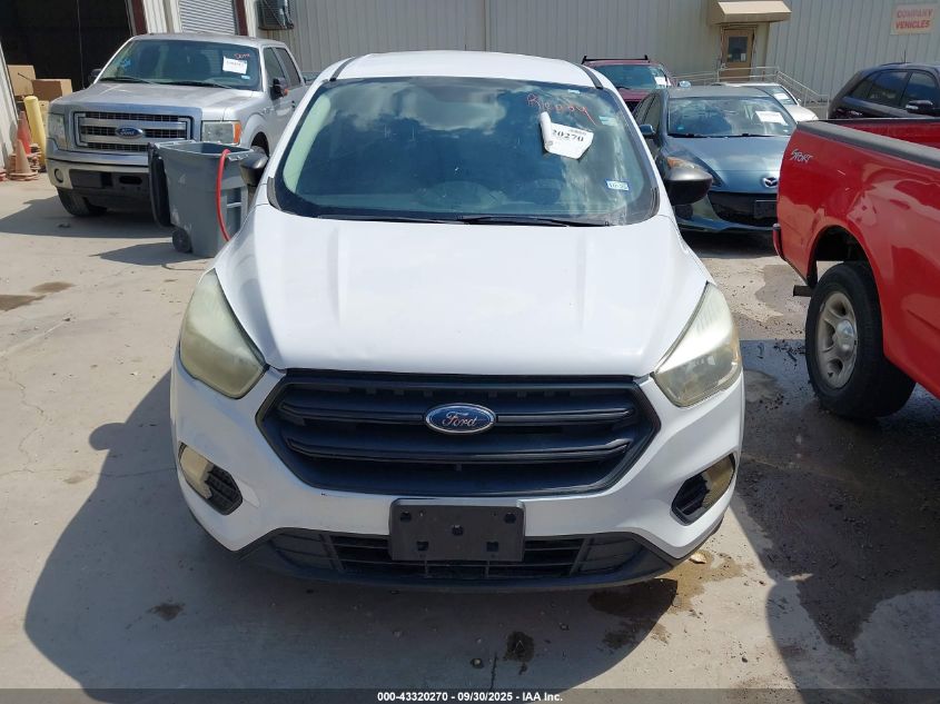 2017 Ford Escape S VIN: 1FMCU0F78HUA61134 Lot: 43320270