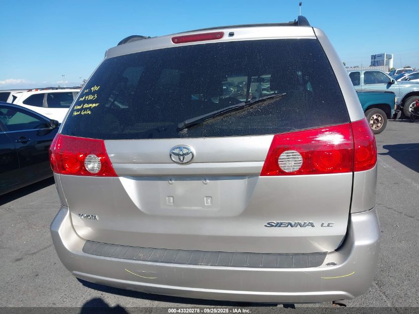 2006 Toyota Sienna Le VIN: 5TDZA23C46S413938 Lot: 43320278