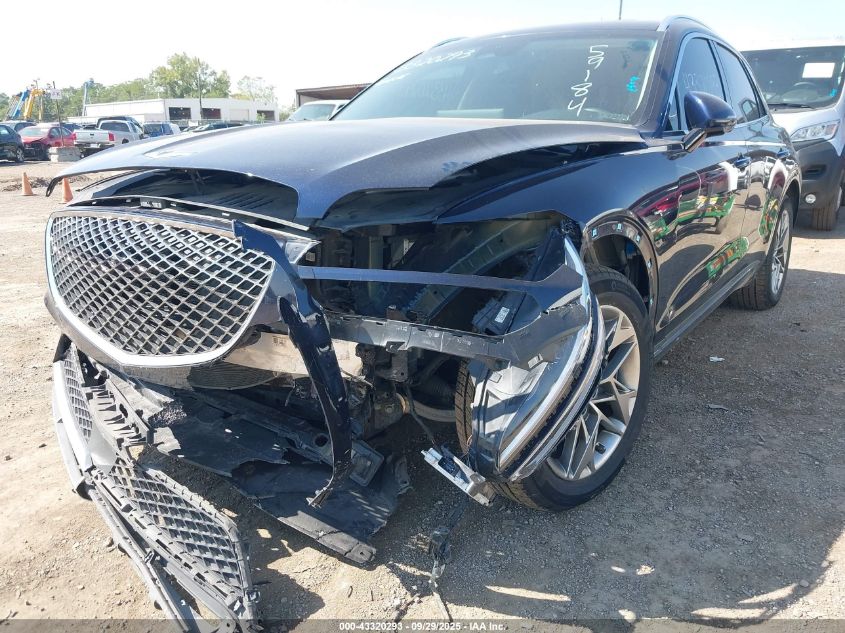 2022 Genesis Gv70 2.5T Awd VIN: KMUMADTBXNU059184 Lot: 43320293