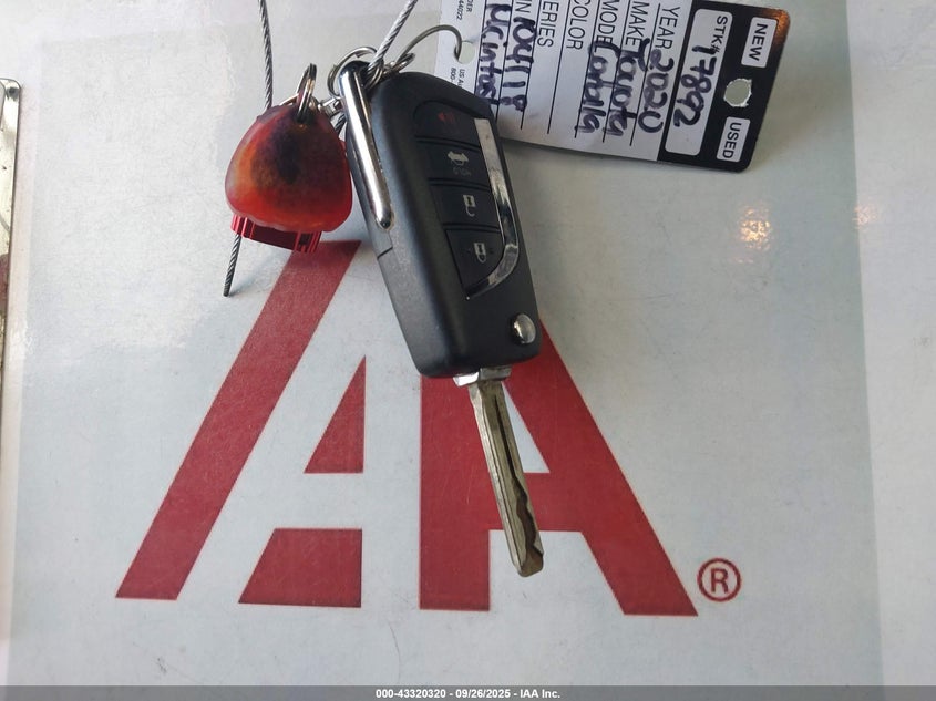 2020 TOYOTA COROLLA LE - 5YFEPRAE1LP104118