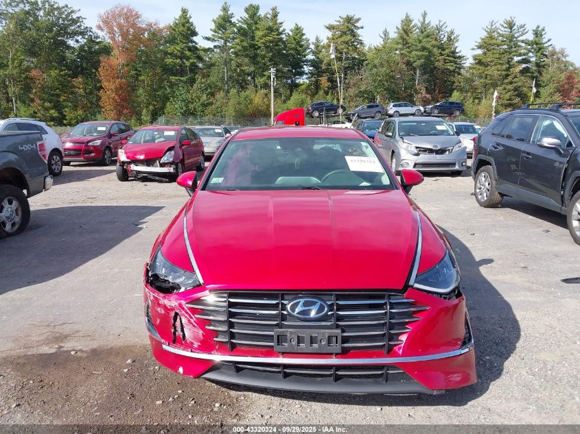 2021 Hyundai Sonata Se VIN: 5NPEG4JA5MH080596 Lot: 43320324