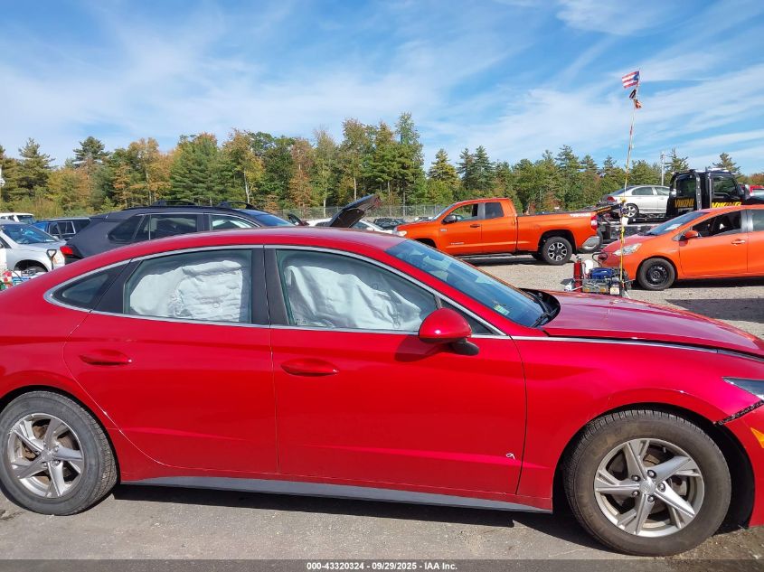 2021 Hyundai Sonata Se VIN: 5NPEG4JA5MH080596 Lot: 43320324