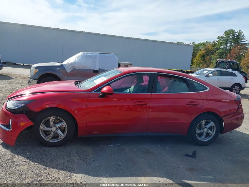 2021 Hyundai Sonata Se VIN: 5NPEG4JA5MH080596 Lot: 43320324
