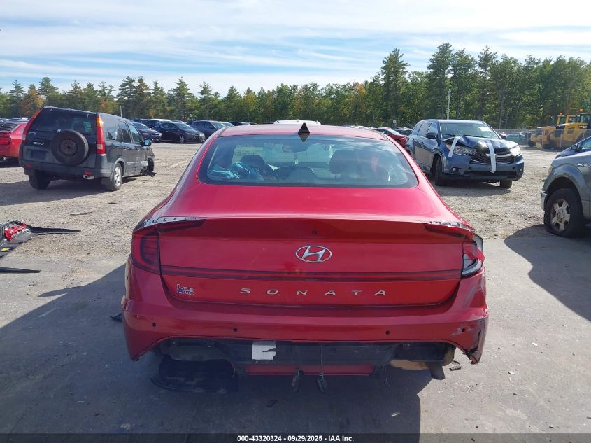2021 Hyundai Sonata Se VIN: 5NPEG4JA5MH080596 Lot: 43320324