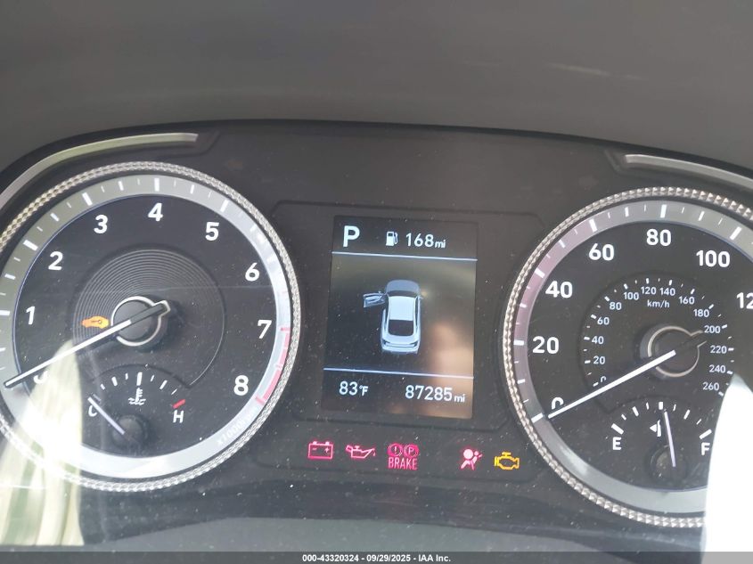 2021 Hyundai Sonata Se VIN: 5NPEG4JA5MH080596 Lot: 43320324