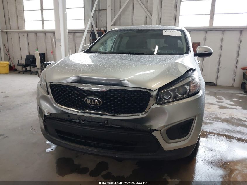 2017 Kia Sorento 2.4L L VIN: 5XYPG4A31HG259001 Lot: 43320347