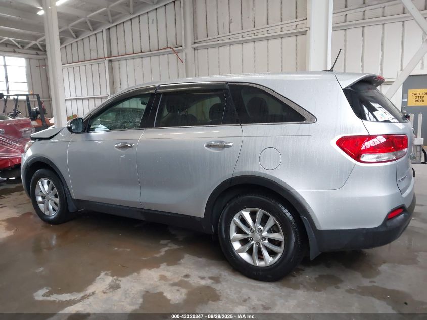2017 Kia Sorento 2.4L L VIN: 5XYPG4A31HG259001 Lot: 43320347
