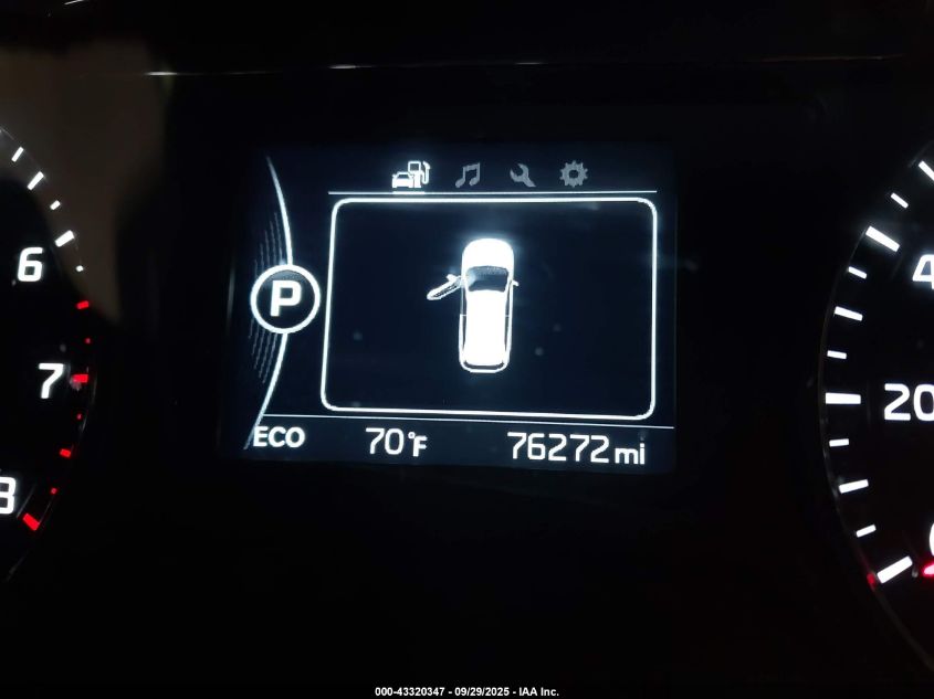 2017 Kia Sorento 2.4L L VIN: 5XYPG4A31HG259001 Lot: 43320347