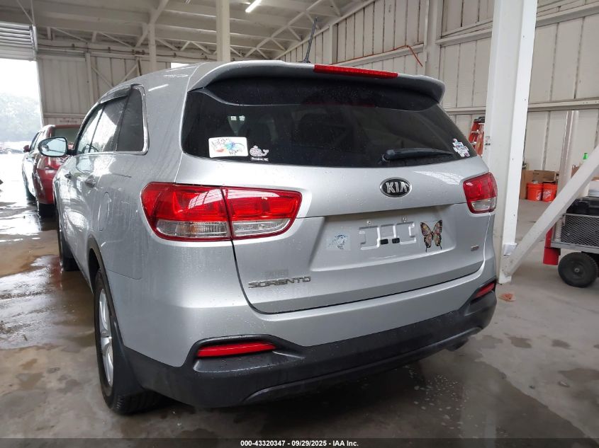 2017 Kia Sorento 2.4L L VIN: 5XYPG4A31HG259001 Lot: 43320347