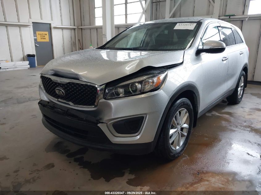 2017 Kia Sorento 2.4L L VIN: 5XYPG4A31HG259001 Lot: 43320347