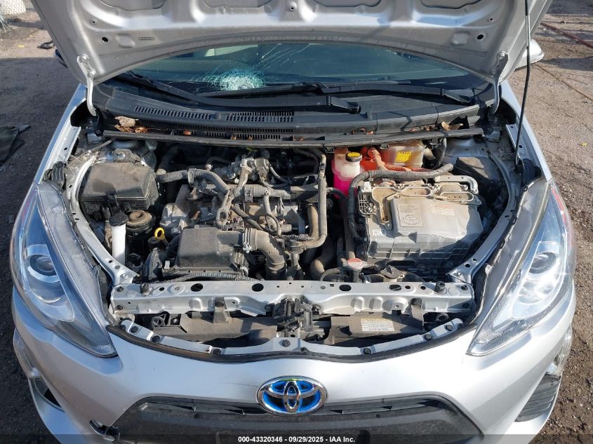 2016 Toyota Prius C One VIN: JTDKDTB33G1126735 Lot: 43320346