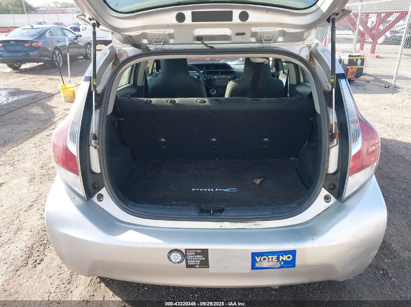 2016 Toyota Prius C One VIN: JTDKDTB33G1126735 Lot: 43320346