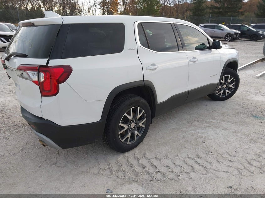 Vin: 1gkknkla8mz169960, lot: 43815017, gmc acadia fwd sle 20214