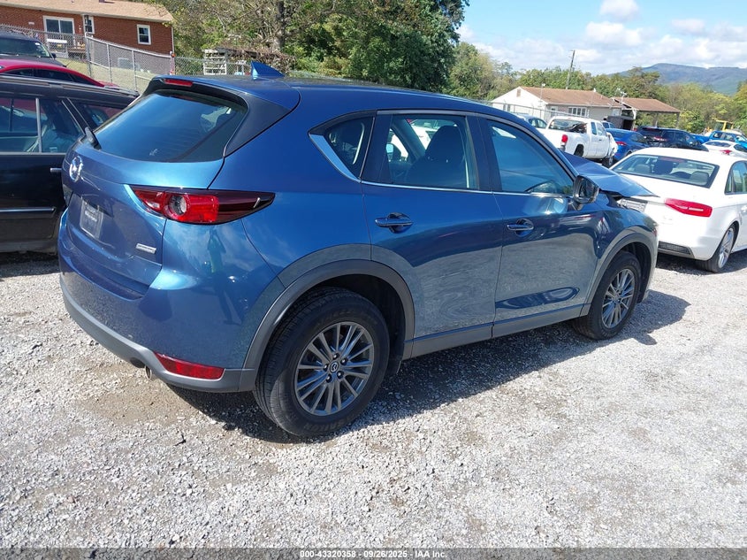 2019 Mazda Cx-5 2.5 Sport Blue Lot 111043320358 Vin JM3KFABM5K1540929