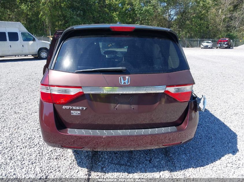 2011 Honda Odyssey Ex-L VIN: 5FNRL5H61BB027703 Lot: 43320416