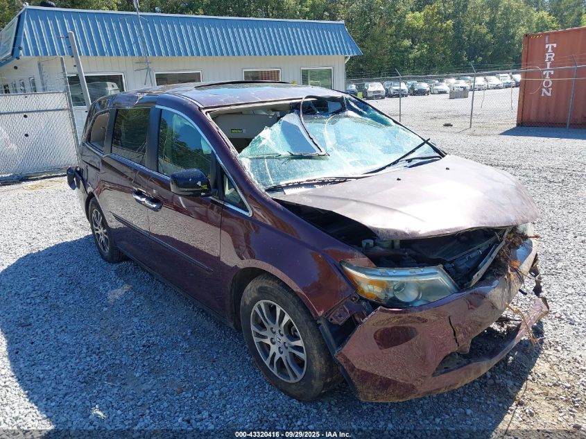 2011 Honda Odyssey Ex-L VIN: 5FNRL5H61BB027703 Lot: 43320416