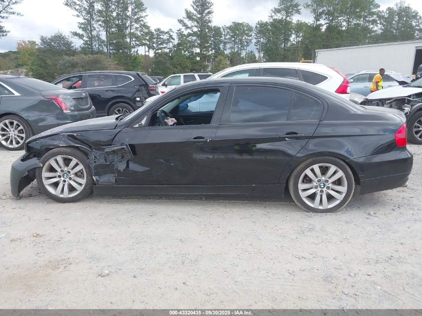 2008 BMW 328I VIN: WBAVA37578NL49898 Lot: 43320435