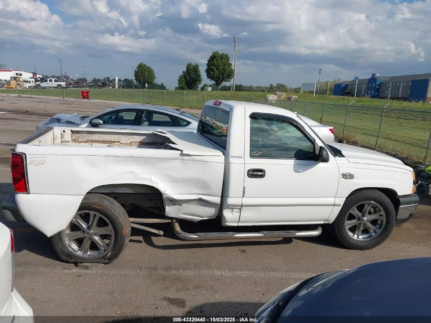 2007 Chevrolet Silverado 1500 Classic Work Truck VIN: 3GCEC14XX7G192320 Lot: 43320440