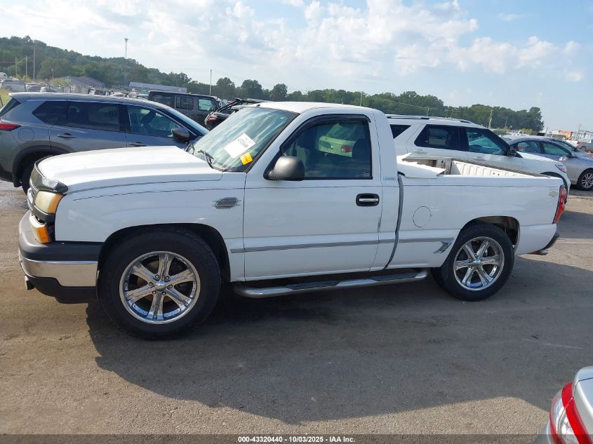 2007 Chevrolet Silverado 1500 Classic Work Truck VIN: 3GCEC14XX7G192320 Lot: 43320440