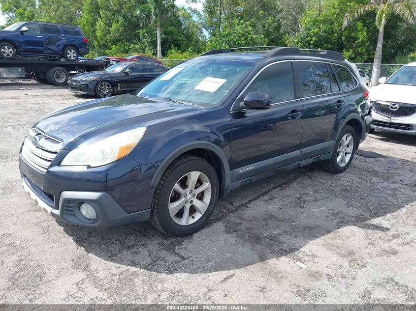 2013 SUBARU OUTBACK 2.5I LIMITED - 4S4BRCPC7D3214970