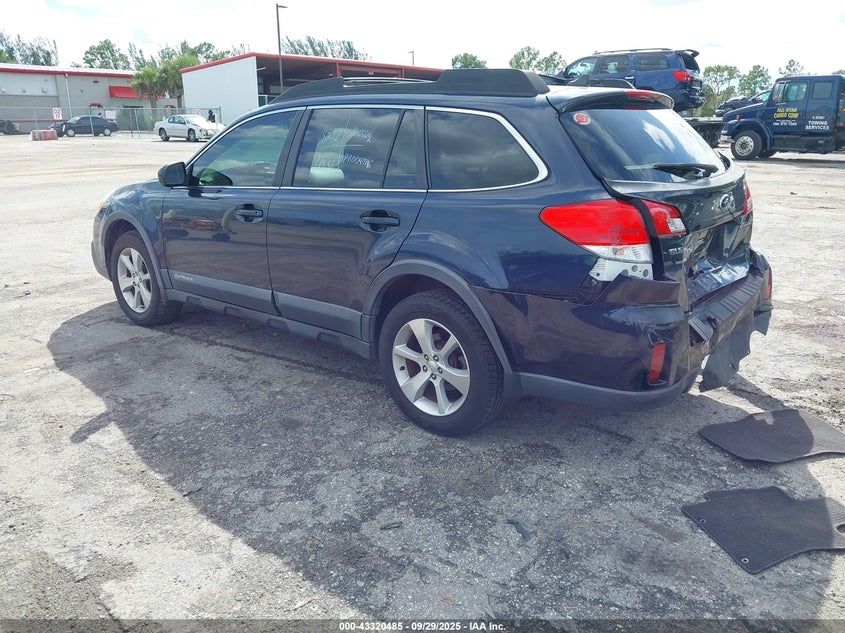 2013 SUBARU OUTBACK 2.5I LIMITED - 4S4BRCPC7D3214970