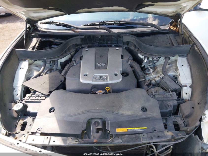 2010 Infiniti Fx35 VIN: JN8AS1MW1AM852018 Lot: 43320506