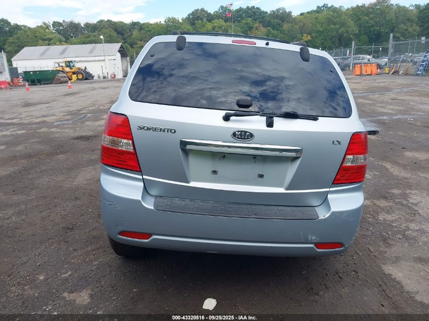 2007 Kia Sorento Lx VIN: KNDJD736X75670136 Lot: 43320516