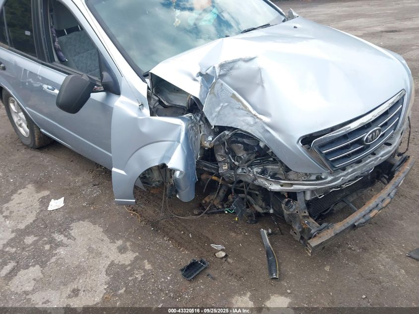 2007 Kia Sorento Lx VIN: KNDJD736X75670136 Lot: 43320516