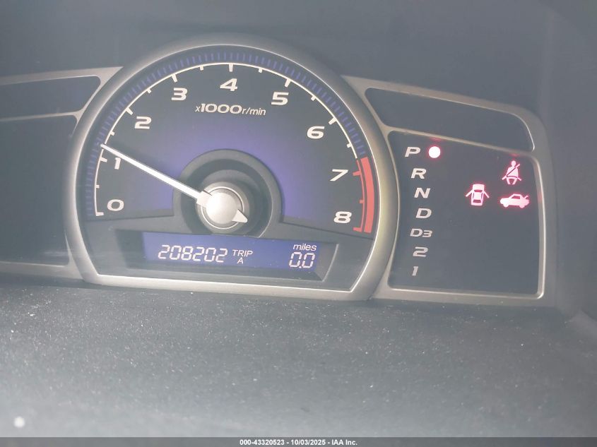 2007 Honda Civic Lx VIN: JHMFA16527S009487 Lot: 43320523